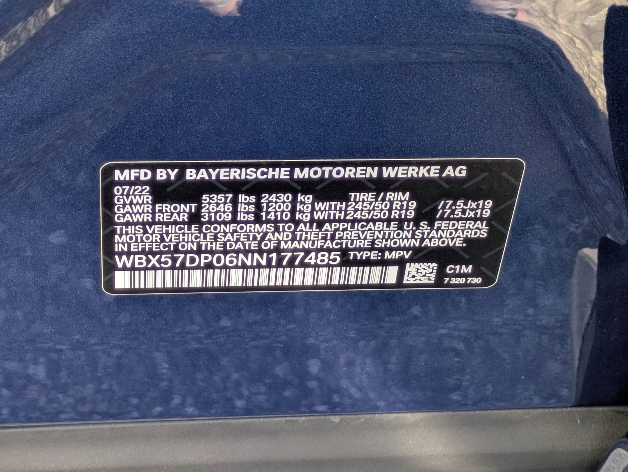 2022 BMW X3 xDrive30i