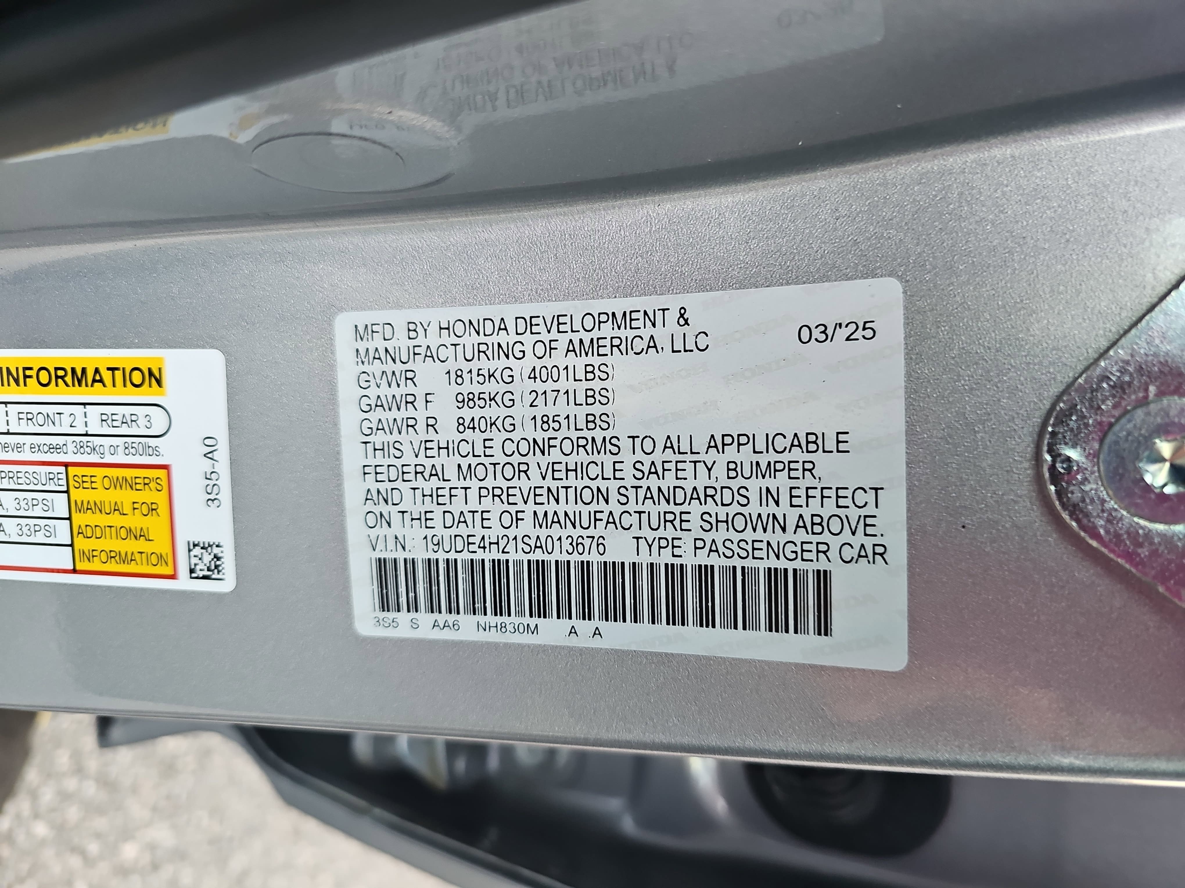 2025 Acura Integra CVT