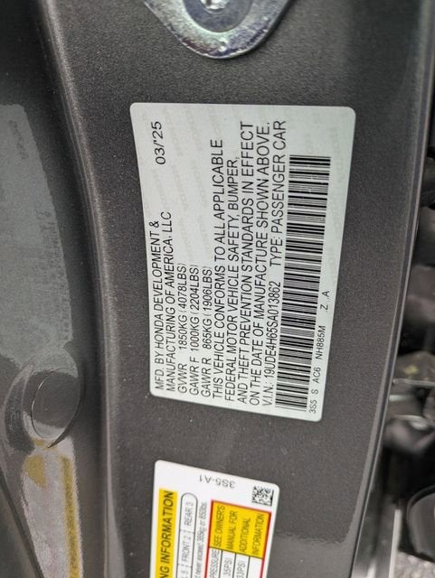 2025 Acura Integra CVT w/A-Spec Technology Package