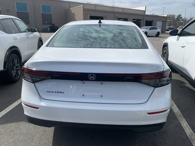 2025 Honda Accord Sedan SE CVT