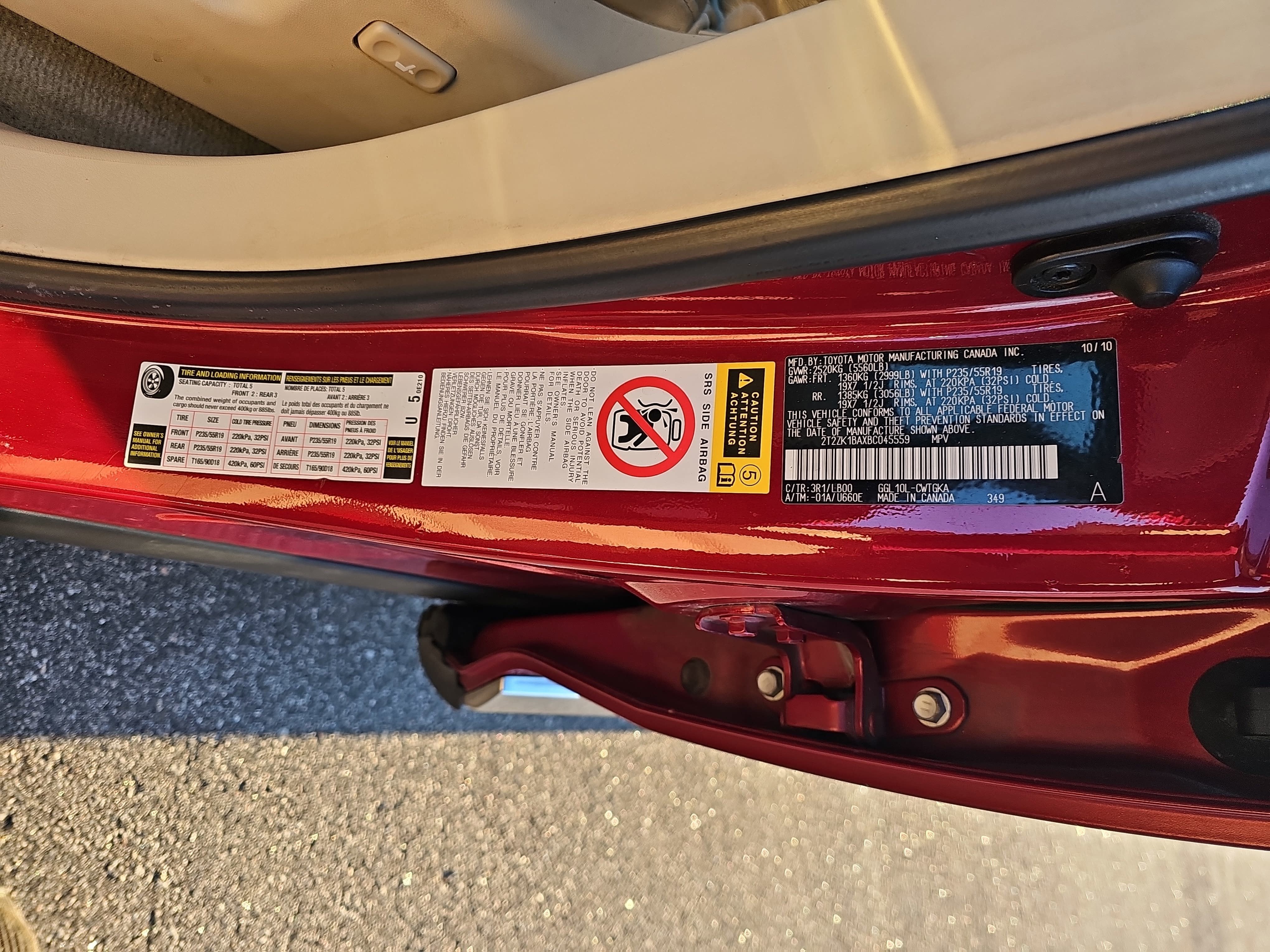 2011 Lexus RX 350 FWD 4dr