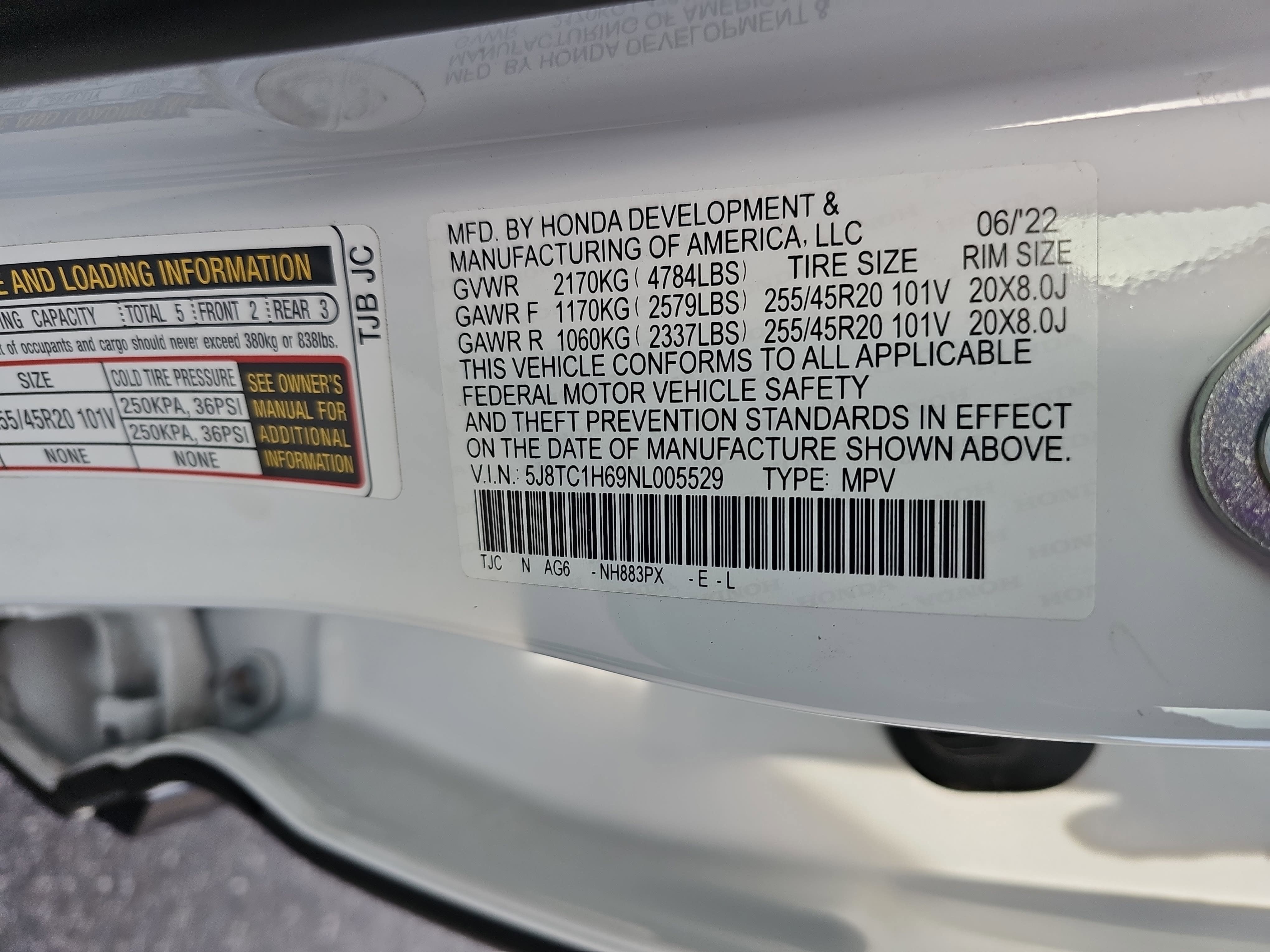 2022 Acura RDX FWD w/A-Spec Package