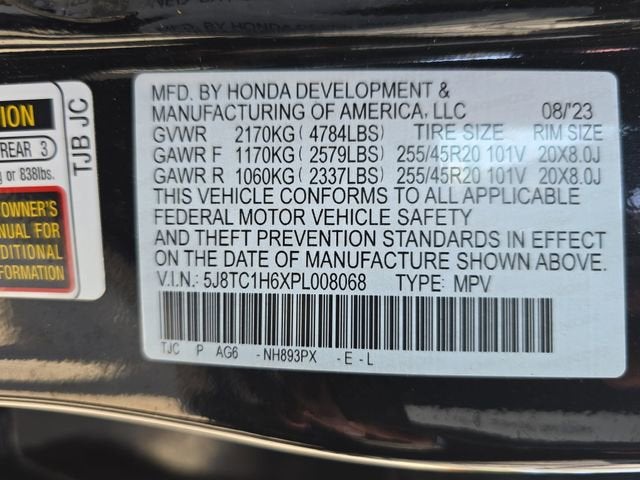 2023 Acura RDX FWD w/A-Spec Package