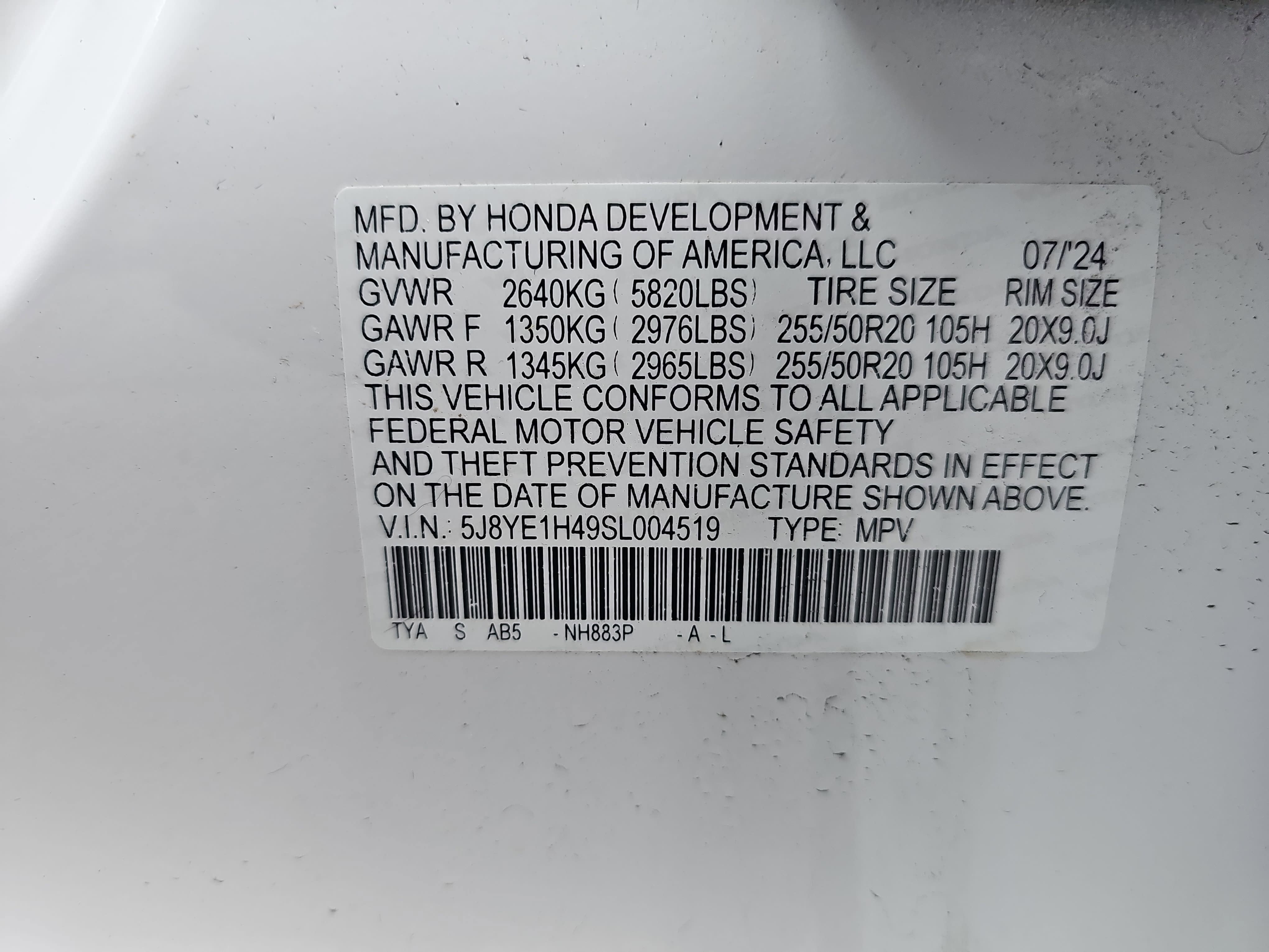 2025 Acura MDX SH-AWD w/Technology Package