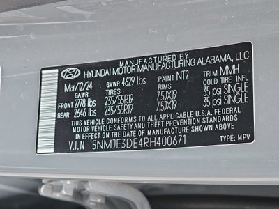 2024 Hyundai Tucson Limited FWD