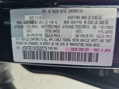 2019 Mazda Mazda CX-5 Signature AWD