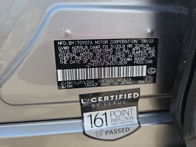 2022 Lexus LS LS 500 AWD