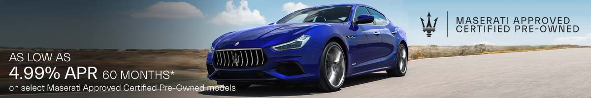 Maserati CPO Offer